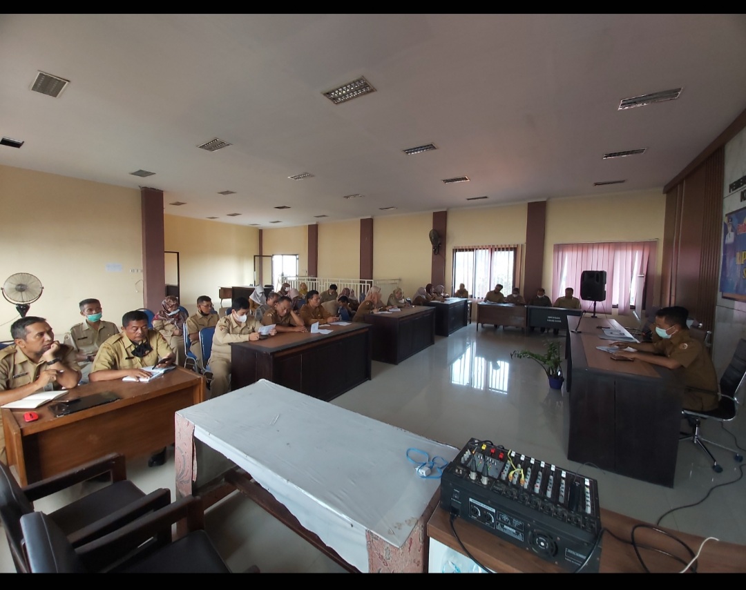 RAPAT EVALUASI DESA SE KECAMATAN MOJOSARI