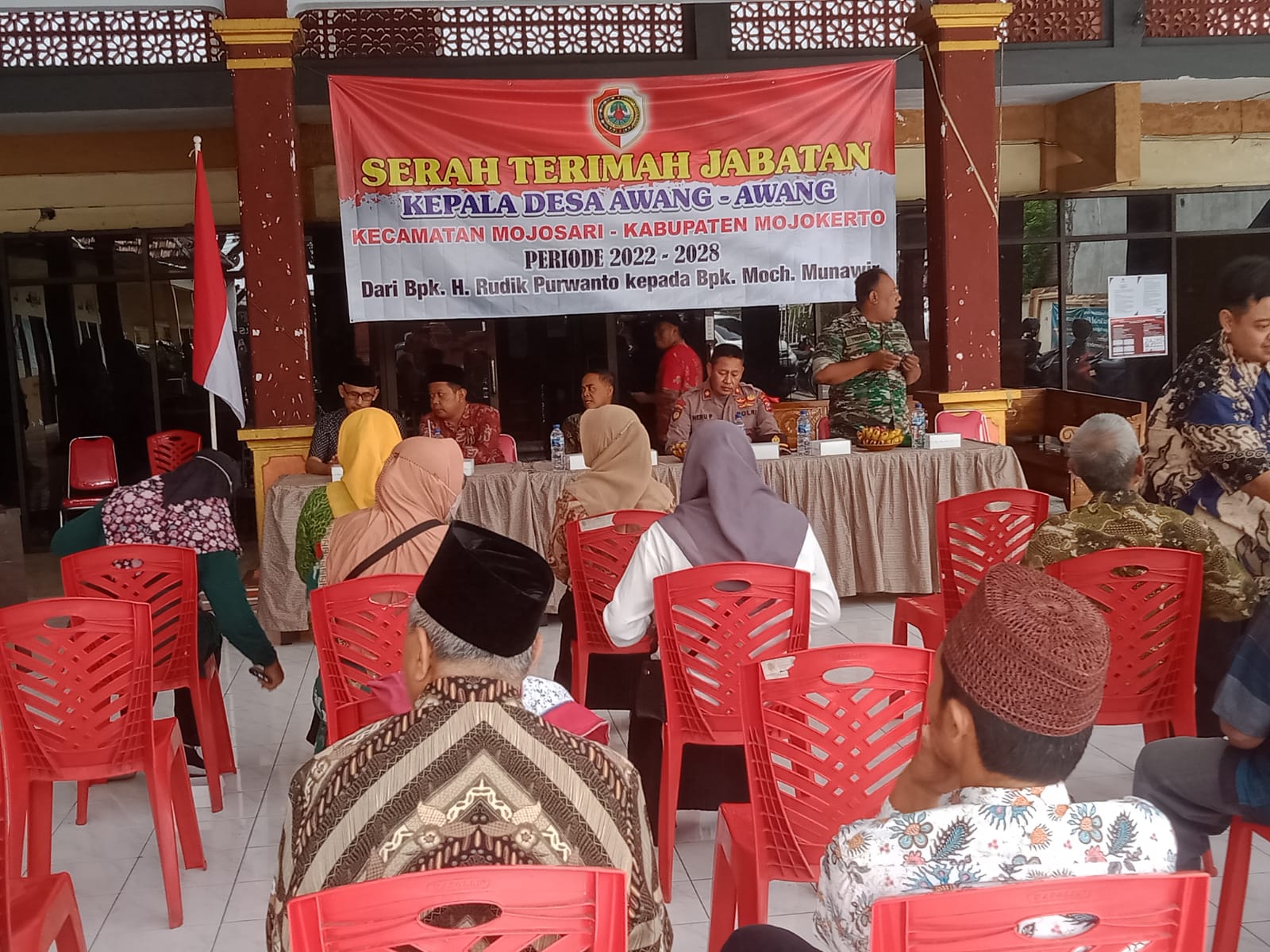 SERAH TERIMA JABATAN KEPALA DESA AWANG-AWANG